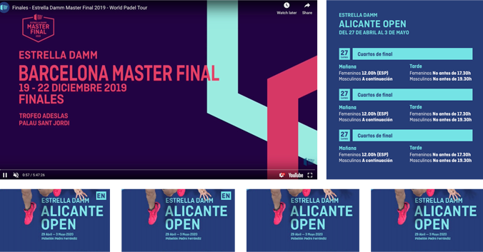 World Padel Tour content module